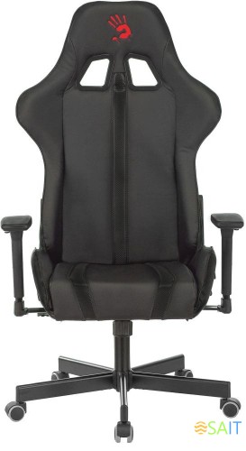 Кресло игровое A4Tech Bloody GC-600 черный эко.кожа крестов. металл