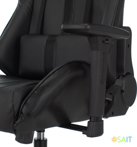 Кресло игровое A4Tech Bloody GC-600 черный эко.кожа крестов. металл