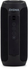 Колонка порт. Digma D-PS1510 черный 10W 2.0 BT 10м 1200mAh