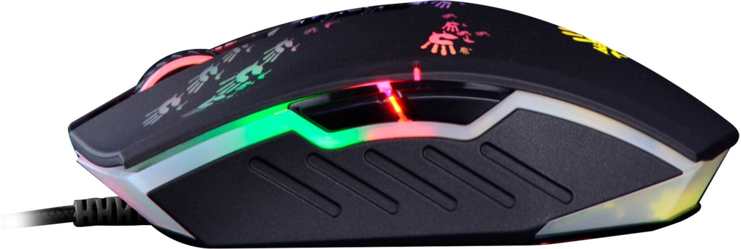 Мышь A4Tech Bloody A60A черный оптическая 6200dpi USB3.0 8but (A60 ACTIVATED)