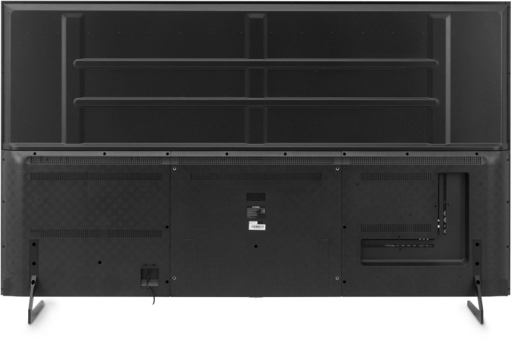 Телевизор LED Hyundai 85" H-LED85BU7007 Android TV Metal черный/черный 4K Ultra HD 60Hz DVB-T DVB-T2 DVB-C DVB-S DVB-S2 USB WiFi Smart TV