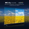 Телевизор LED Hyundai 65" H-LED65BU7009 Android TV Frameless Metal черный/черный 4K Ultra HD 60Hz DVB-T DVB-T2 DVB-C DVB-S DVB-S2 USB WiFi Smart TV