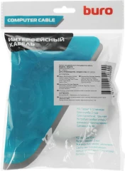 Кабель аудио-видео Buro HDMI (m)/HDMI (m) 2м. феррит.кольца позолоч.конт. черный (HDMI-V1.4-2MC)