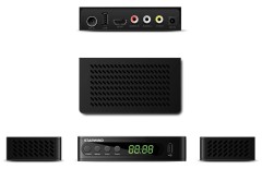 Ресивер DVB-T2 Starwind CT-200 черный