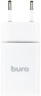 Сетевое зар./устр. Buro BUWA1 10.5W 2.1A USB-A универсальное белый (BUWA10S100WH)