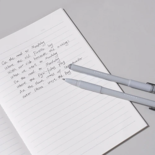 Ручка гелев. Deli (EG274-BK) ассорти d=0.5мм черн. черн. кор.карт. кругл. резин. манжета стираемая