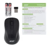 Мышь Acer OMR131 черный оптическая 1000dpi беспров. USB для ноутбука 2but (ZL.MCEEE.01E)