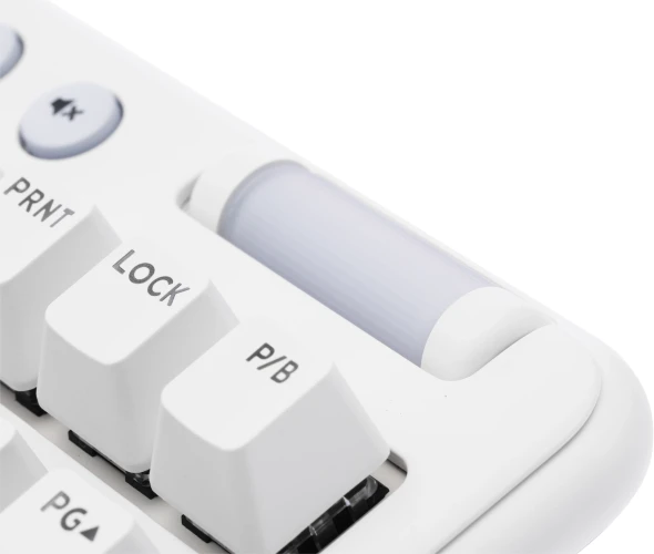 Клавиатура Logitech G715 TKL механическая белый USB беспроводная BT/Radio Multimedia for gamer LED (подставка для запястий) (920-010464)