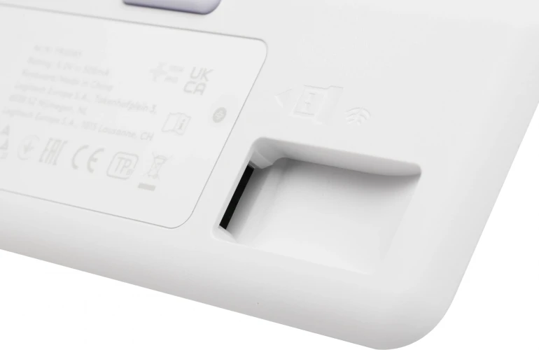 Клавиатура Logitech G715 TKL механическая белый USB беспроводная BT/Radio Multimedia for gamer LED (подставка для запястий) (920-010464)