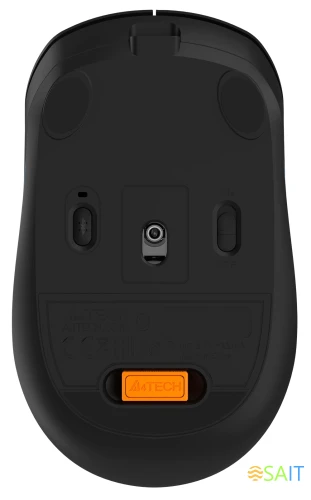 Мышь A4Tech Fstyler FB10C черный/синий оптическая 2000dpi беспров. BT/Radio USB 4but (FB10C ASH BLUE)