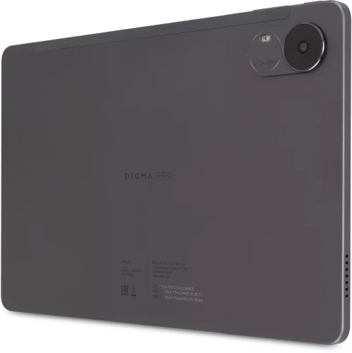 Планшет Digma Pro Infinity G85 (2.0) 8C RAM6Gb ROM128Gb 10.1" In-Cell 1920x1200 4G 2Sim Android 14 темно-серый 13Mpix 5Mpix BT WiFi microSD 256Gb 7000mAh