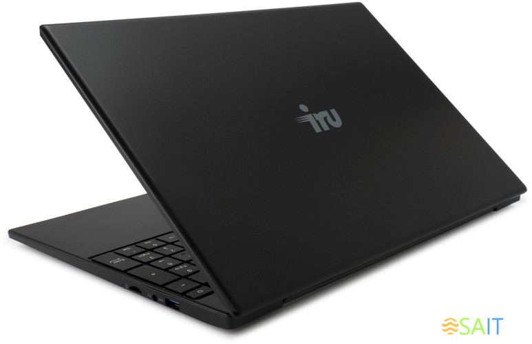 Ноутбук IRU Калибр 15TLG Core i3 1115G4 8Gb SSD256Gb Intel UHD Graphics G4 15.6" IPS FHD (1920x1080) Windows 11 trial (для ознакомления) black WiFi BT Cam 4000mAh (1911352)