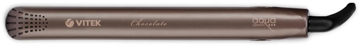 Выпрямитель Vitek VT-2307 38Вт шоколадный макс.темп.:200С покрытие:керамическое