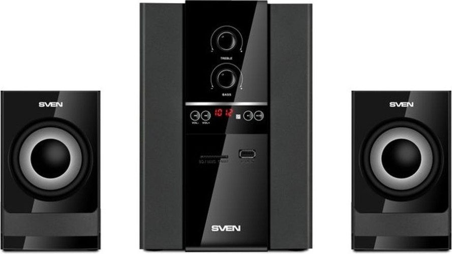 Колонки Sven MS-1821 2.1 черный 40Вт BT