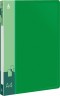 Папка метал.пруж.скоросш. Бюрократ -PZ07PGREEN A4 пластик 0.7мм внут.и торц.карм зеленый