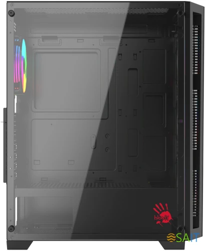 Корпус Bloody BD-CC120F черный без БП ATX 8x120mm 1xUSB2.0 1xUSB3.0 audio bott PSU