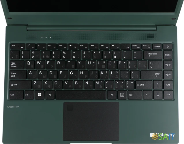 Ноутбук Gateway Ultra Slim 14 Ryzen 5 3500U 8Gb SSD256Gb AMD Radeon Vega 8 14.1" IPS FHD (1920x1080) Windows 11 Home green WiFi BT Cam (GWNR51416-GR)