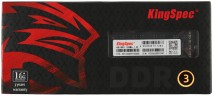 Память DDR3 4GB 1333MHz Kingspec KS1333D3P15004G RTL PC3-10600 CL11 DIMM 240-pin 1.5В dual rank Ret