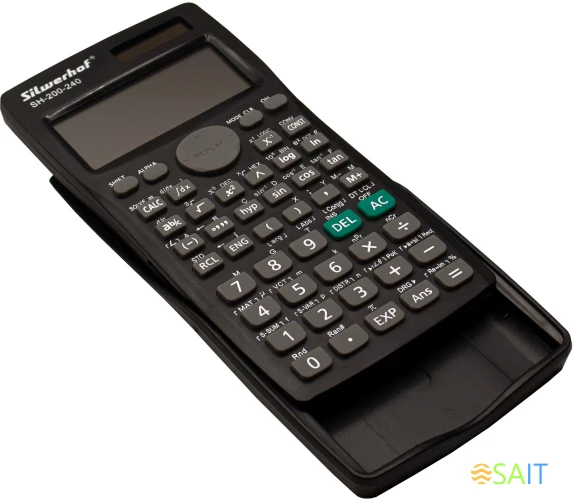 Калькулятор научный Silwerhof SH-200-240 черный 10-разр.