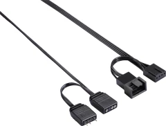 Вентилятор для корпуса Formula Floe 12BK ARPW ARGB 120х120x25 черный 4-pin 26.8дБ Ret
