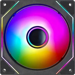 Вентилятор для корпуса Formula Floe 12BK ARPW ARGB 120х120x25 черный 4-pin 26.8дБ Ret