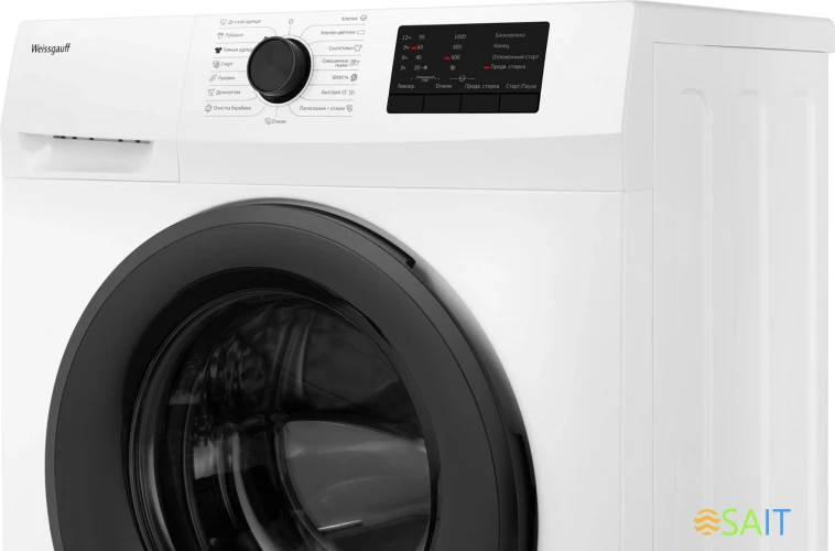 Стиральная машина Weissgauff WM 4506 LED класс: A+++ загр.фронтальная макс.:6кг белый