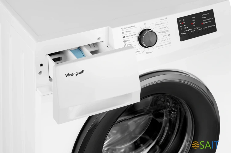 Стиральная машина Weissgauff WM 4506 LED класс: A+++ загр.фронтальная макс.:6кг белый