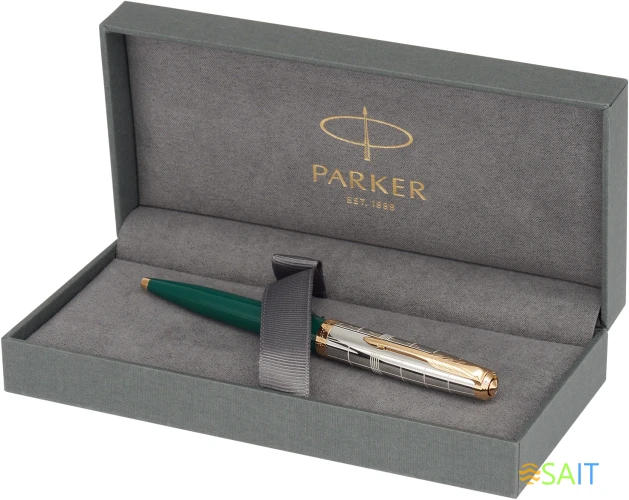 Ручка шариков. Parker 51 Premium (2169076) Forest Green GT M черн. черн. подар.кор.