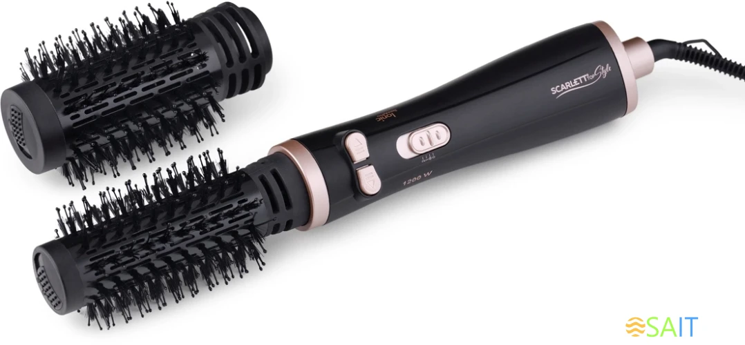 Фен-щетка Scarlett SC-HAS73I21 1200Вт черный
