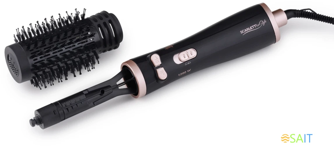 Фен-щетка Scarlett SC-HAS73I21 1200Вт черный