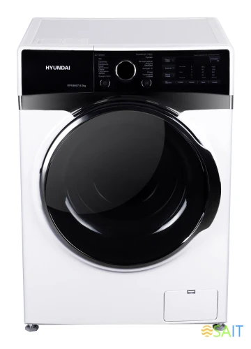 Стиральная машина Hyundai WFE8407 класс: A+++ загр.фронтальная макс.:8кг белый инвертор
