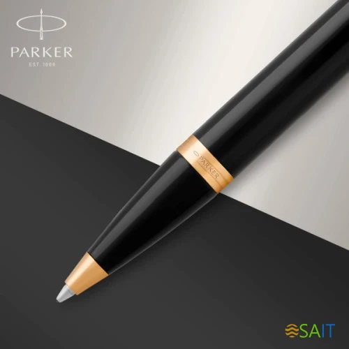 Ручка шариков. Parker IM Core K321 (1931666) Black GT M син. черн. подар.кор.