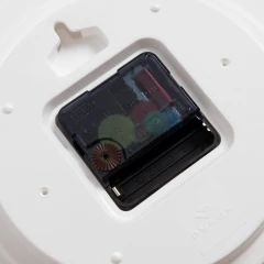 Часы настенные аналоговые Бюрократ WALLC-R83P D22см белый/бежевый (WALLC-R83P22/IVORY)