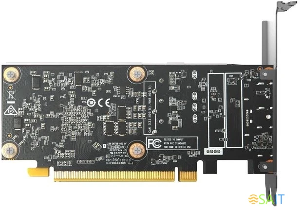 Видеокарта Zotac PCI-E 4.0 RTX 3050 LP NVIDIA GeForce RTX 3050 6Gb 96bit GDDR6 1470/14000 HDMIx1 DPx1 HDCP Ret low profile