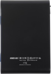 Жесткий диск Silicon Power USB3.0 1TB SP010TBPHDA80S3K A80 Armor 2.5" черный