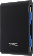 Жесткий диск Silicon Power USB3.0 1TB SP010TBPHDA80S3K A80 Armor 2.5" черный