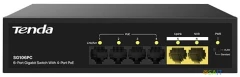 Коммутатор Tenda SG106PC (L2) 6x1Гбит/с 4PoE 50W неуправляемый