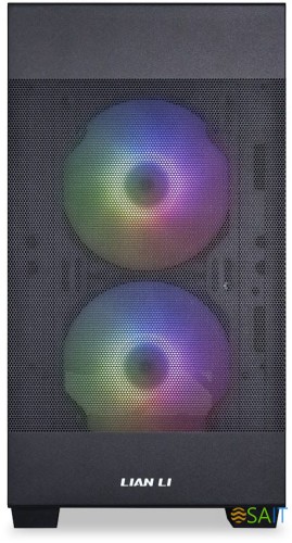 Корпус Lian-Li Lancool 205M Mesh черный без БП mATX 3x120mm 2x140mm 2xUSB3.0 audio bott PSU