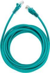 Патч-корд Buro UTP 4 пары cat.5E CCA molded 5м зеленый RJ-45 (m)-RJ-45 (m)