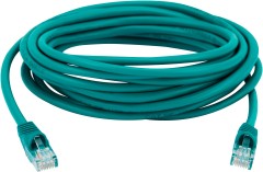 Патч-корд Buro UTP 4 пары cat.5E CCA molded 5м зеленый RJ-45 (m)-RJ-45 (m)