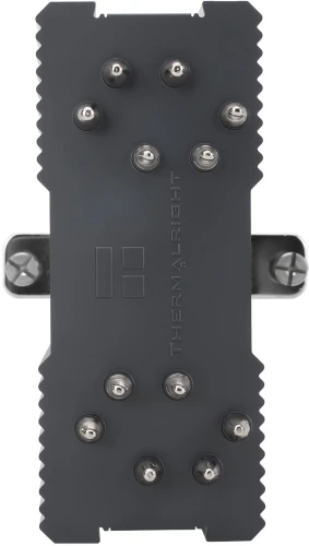 Устройство охлаждения(кулер) Thermalright Burst Assasin 120 Soc-AM5/AM4/1200/1700/1851 серый 4-pin 25.6dB Al+Cu 510gr Ret (BA120)