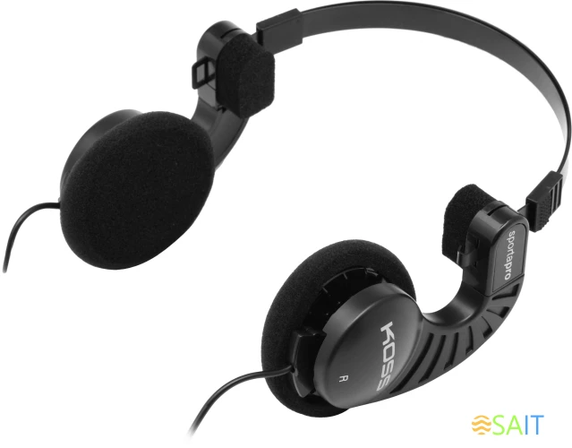 Наушники накладные Koss Sporta Pro 1.2м черный проводные оголовье (17101034)