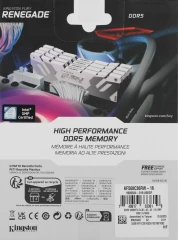 Память DDR5 16GB 6800MHz Kingston KF568C36RW-16 Fury Beast RTL Gaming PC5-54400 CL36 DIMM 288-pin 1.4В kit с радиатором Ret