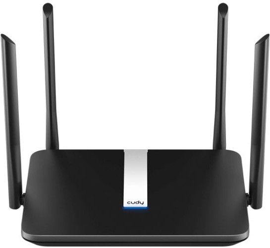 Роутер беспроводной Cudy X6 AX1800 10/100/1000BASE-TX черный