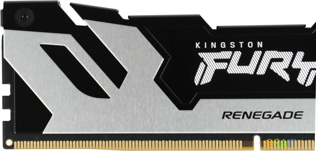 Память DDR5 2x16GB 7200MHz Kingston KF572C38RSK2-32 Fury Renegade Silver XMP RTL Gaming PC5-57600 CL38 DIMM 288-pin 1.45В kit single rank с радиатором Ret