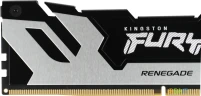 Память DDR5 2x16GB 7200MHz Kingston KF572C38RSK2-32 Fury Renegade Silver XMP RTL Gaming PC5-57600 CL38 DIMM 288-pin 1.45В kit single rank с радиатором Ret