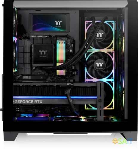 Корпус Thermaltake View 390 Air черный без БП ATX 9x120mm 2x140mm 2x200mm 2xUSB3.0 audio bott PSU