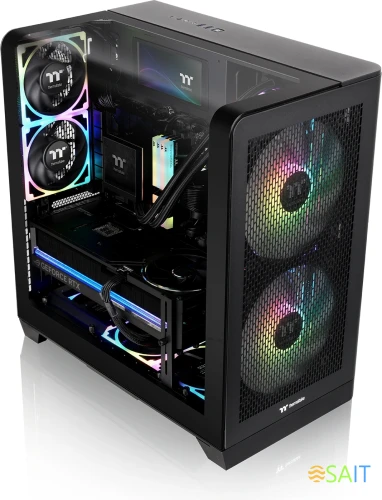 Корпус Thermaltake View 390 Air черный без БП ATX 9x120mm 2x140mm 2x200mm 2xUSB3.0 audio bott PSU