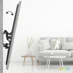 Кронштейн для телевизора Hama 00220814 черный 32"-75" макс.40кг настенный наклон