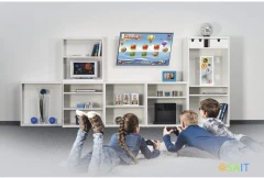 Кронштейн для телевизора Hama 00220814 черный 32"-75" макс.40кг настенный наклон